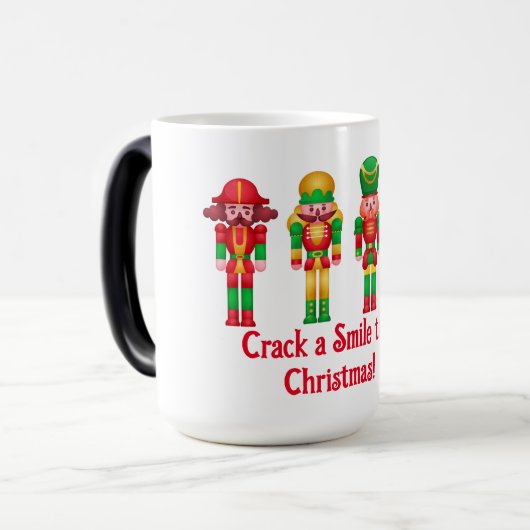 kerstbont magische mok (Voorkant links)