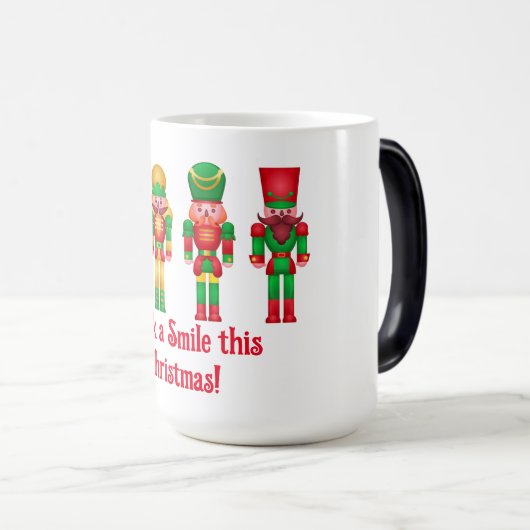 kerstbont magische mok (Voorkant rechts)