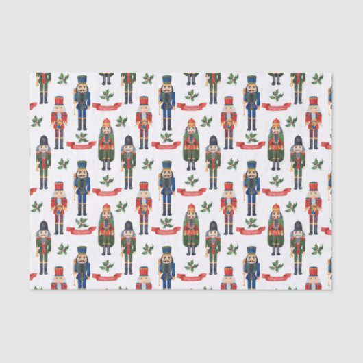 kerstbont tissuepapier (Voorkant)