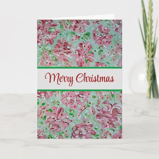 Kerstbonus aangepaste kaart (Voorkant)