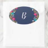 Kerstbonus Kerst Ronde Sticker (Tas)