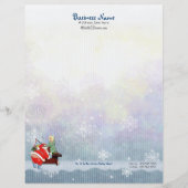 Kerstbonus Letterhead Briefhoofd Sjabloon (Voorkant)
