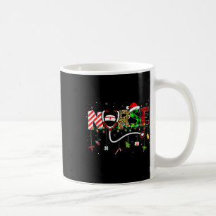 Kerstboo Boo Crew Reindeer Nurse Buffalo Plai Koffiemok