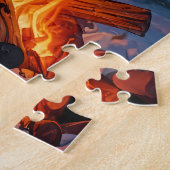 Kerstboodschap Joy Legpuzzel (Zijkant)