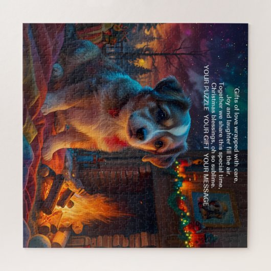 Kerstboodschap Joy Legpuzzel (Horizontaal)