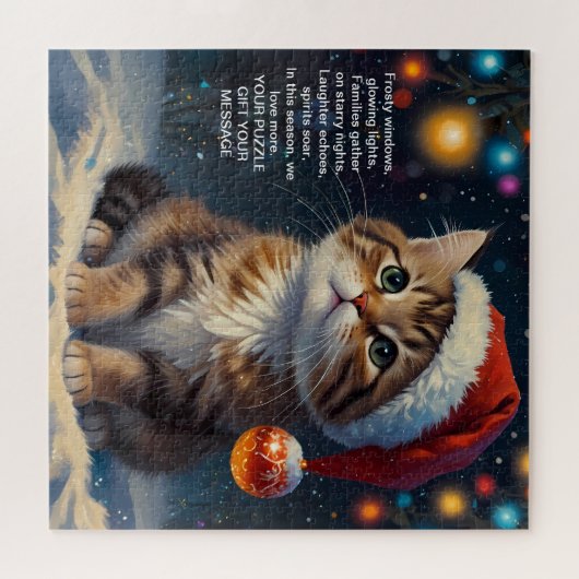 Kerstboodschap Joy Legpuzzel (Horizontaal)