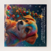 Kerstboodschap Joy Legpuzzel (Horizontaal)