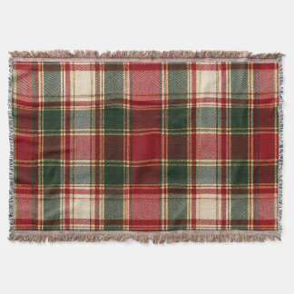 Kerstboodschap Klassieke Vakantie Plaid Deken