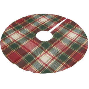 Kerstboodschap Klassieke Vakantie Plaid Kerstboom Rok