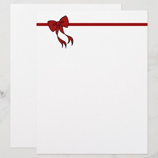 Kerstboog Briefhoofd (Voorkant / Achterkant)