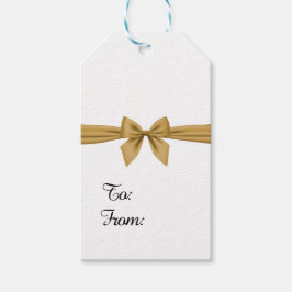 kerstboog cadeaulabel