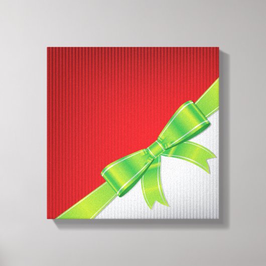 kerstboog canvas afdruk (Voorkant)