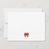 KERSTBOOG COQUETTE MISTLETOE PERSOONLIJK  NOTITIEKAARTJE (Achterkant)