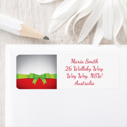 kerstboog etiket (Insitu)