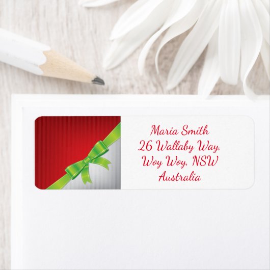 kerstboog etiket (Insitu)