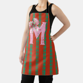 Kerstboog Initiële Naam Schort