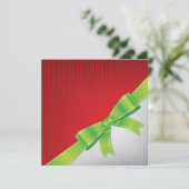 kerstboog kaart (Staand voorkant)