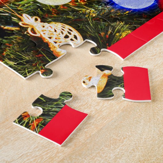kerstboog legpuzzel (Zijkant)