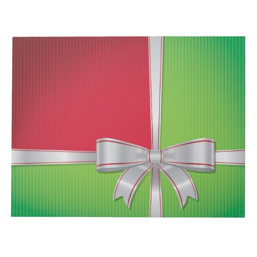 kerstboog notitieblok (Voorkant)