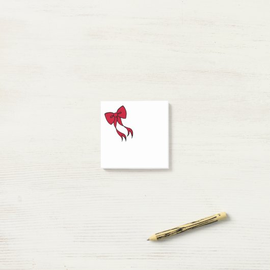 Kerstboog Post It Notes Cadeau (Op bureau)