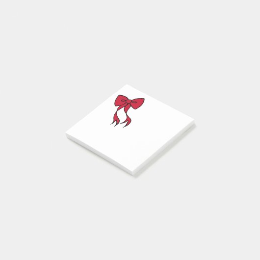 Kerstboog Post It Notes Cadeau (Schuin)