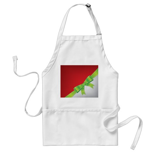 kerstboog standaard schort (Voorkant)