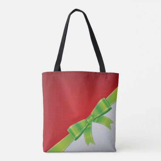 kerstboog tote bag (Achterkant)