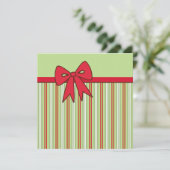 Kerstboog Uitnodigingen (Staand voorkant)