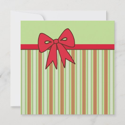 Kerstboog Uitnodigingen (Voorkant)