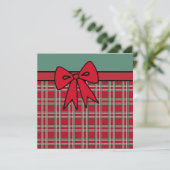 Kerstboog Uitnodigingen (Staand voorkant)