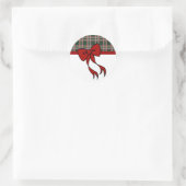 Kerstboogstickers Ronde Sticker (Tas)