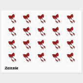 Kerstboogstickers Ronde Sticker (Vel)