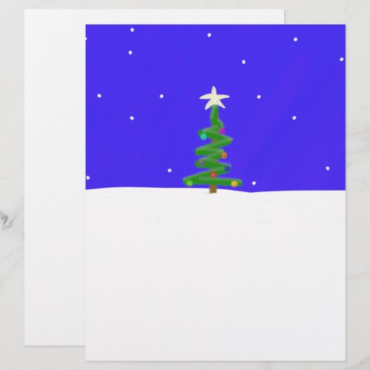 kerstboom (Voorkant / Achterkant)
