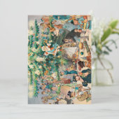 Kerstboom (1902) bedankkaart (Staand voorkant)