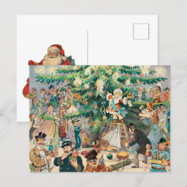 Kerstboom (1902) feestdagenkaart