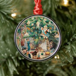 Kerstboom (1902) metalen ornament