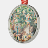 Kerstboom (1902) metalen ornament (Links)