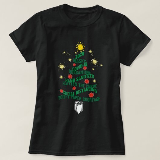 Kerstboom, 19 jaar of ouder t-shirt (Design voorkant)
