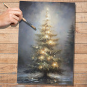 Kerstboom 1 Decoupage papier