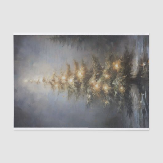 Kerstboom 1 Decoupage papier (Voorkant)