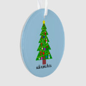 Kerstboom #1 Ornament (voorkant)