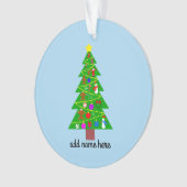 Kerstboom #1 Ornament (voorkant)