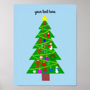 Kerstboom #1 Poster