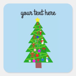 Kerstboom #1 Sticker