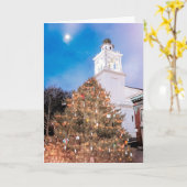 Kerstboom 2019 Plymouth MA Kaart (Gele Bloem)