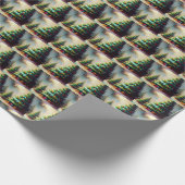 Kerstboom 2 cadeaupapier (Hoek)