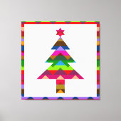 Kerstboom #2 canvas afdruk (Voorkant)