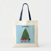 Kerstboom #2 Canvas tas (Voorkant)