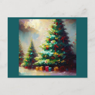 Kerstboom 2 feestdagenkaart