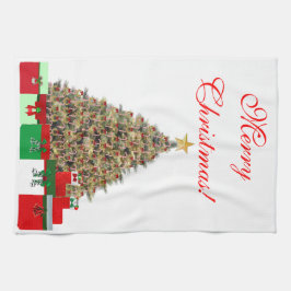 Kerstboom 2 Keukenhanddoeken